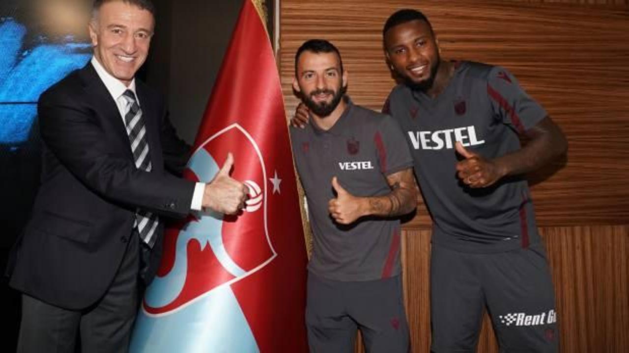 Trabzonspor'da Siopis ve Denswil'e imza töreni!