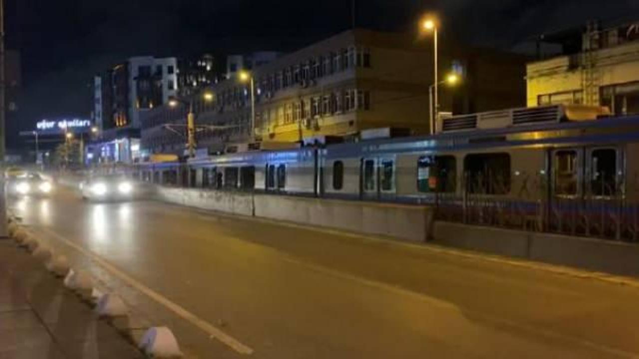 Tramvay elektrik kablolarında arıza; Şehitlik Durağı kapatıldı