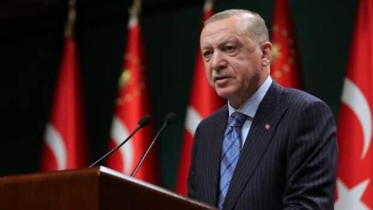 Başkan Erdoğan'dan şehit ailesine taziye mesajı