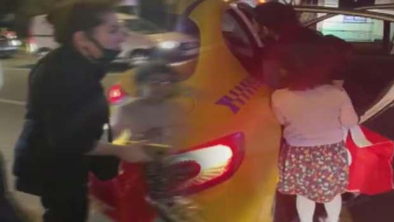 &Ccedil;ocuklu yolcuyu ortalıkta bırakmıştı! O taksicinin cezası belli oldu