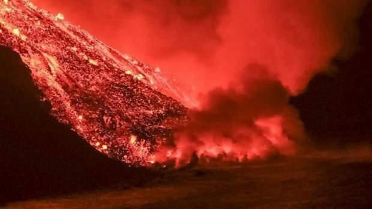 Lavlar, La Palma Adası'nda 800 kişiyi daha evlerinden etti