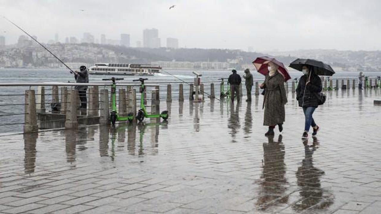 Meteoroloji il il uyardı: İstanbullular şemsiyenizi unutmayın!