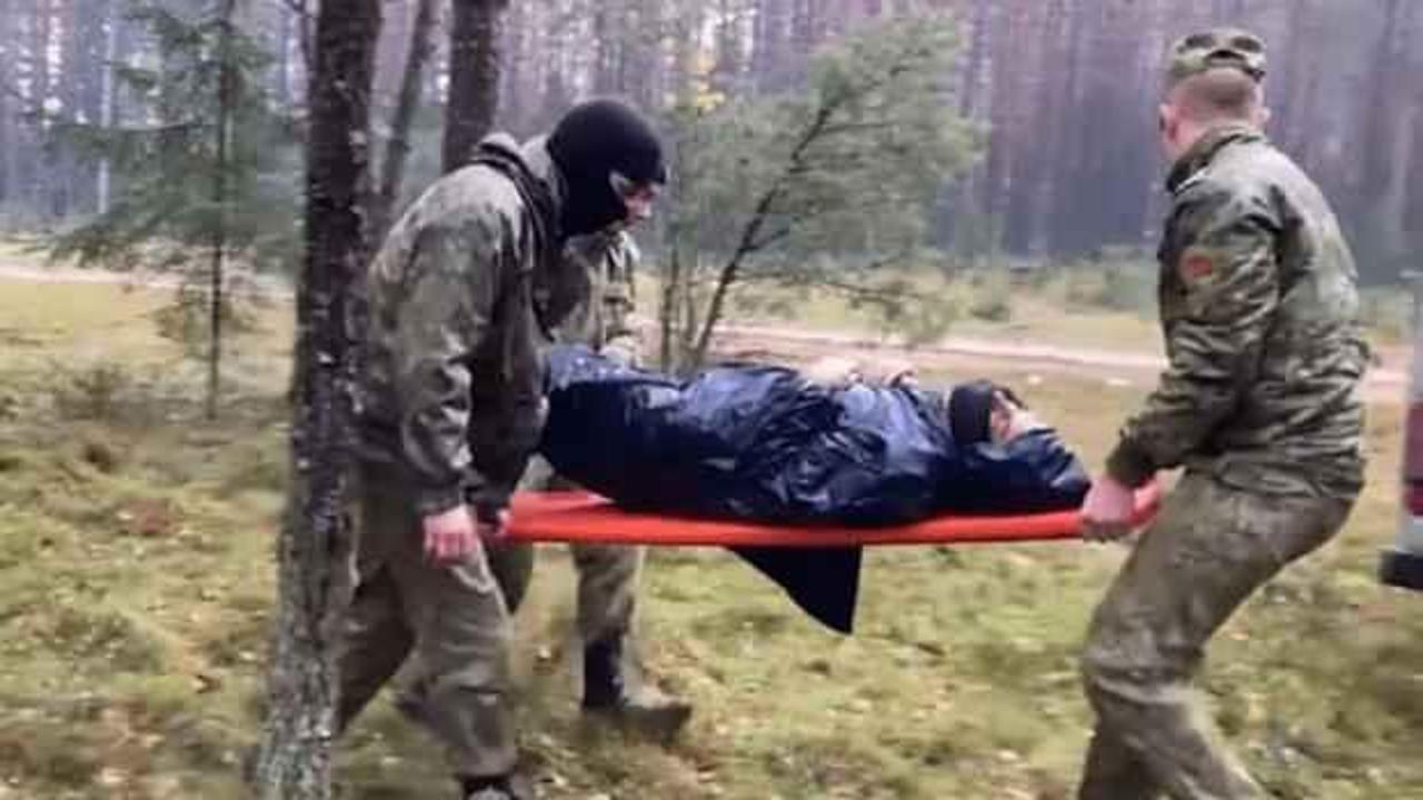 Polonya, &ouml;lmek &uuml;zere olan Suriyeli m&uuml;ltecileri zorla Belarus'a itti