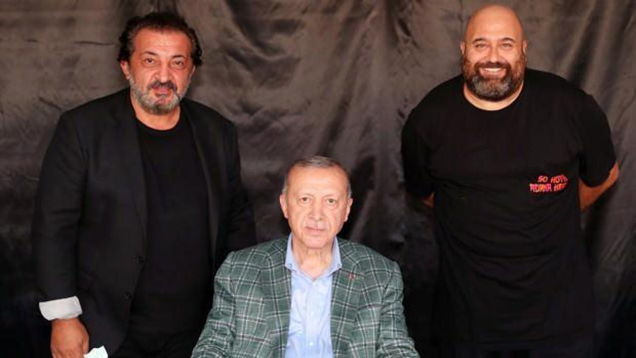 MasterChef'in ünlü şefleri Başkan Erdoğan'la buluştu