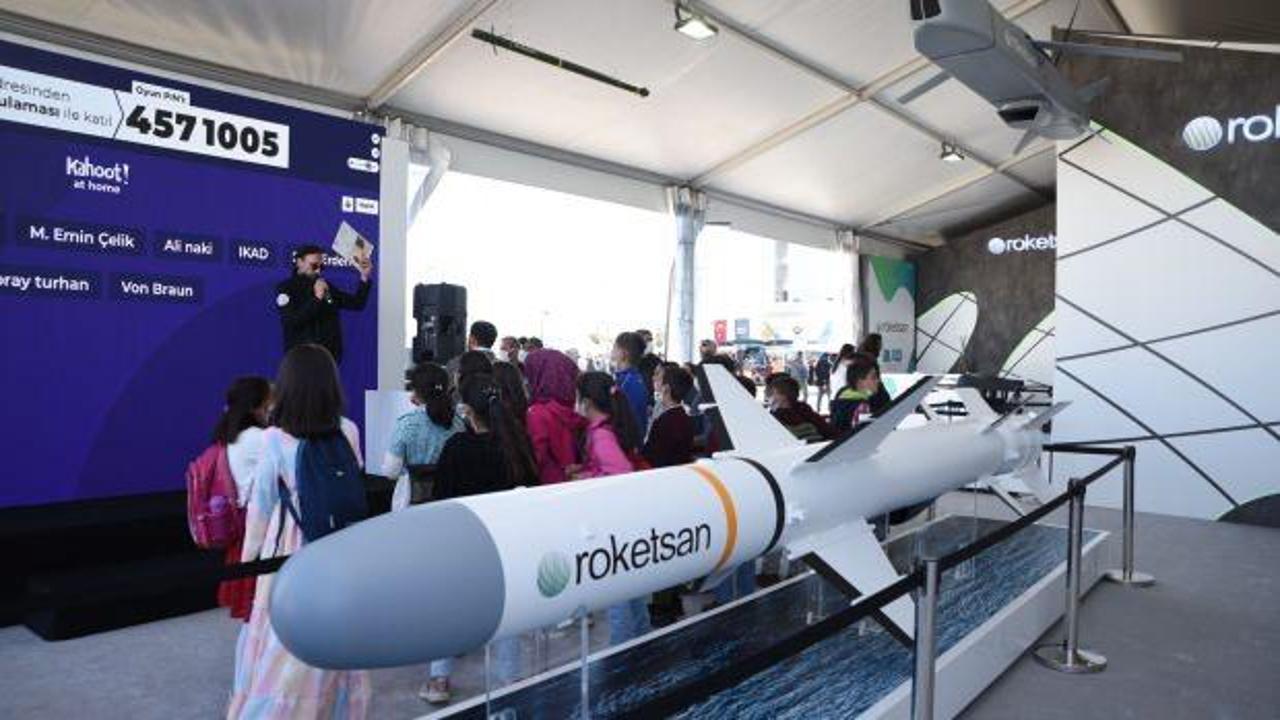 Roketsan son teknoloji ürünleriyle Konya Bilim Festivali’nde