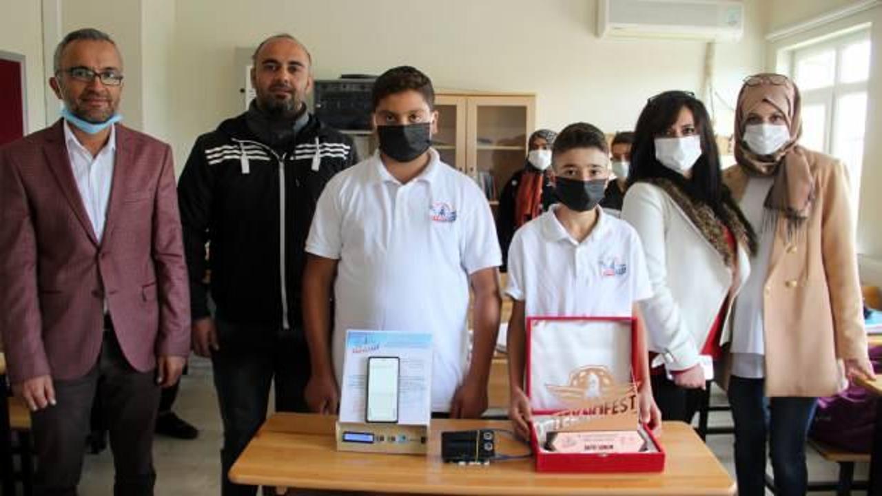 Sivas&rsquo;taki k&ouml;y okulundan Teknofest&rsquo;te b&uuml;y&uuml;k başarı!