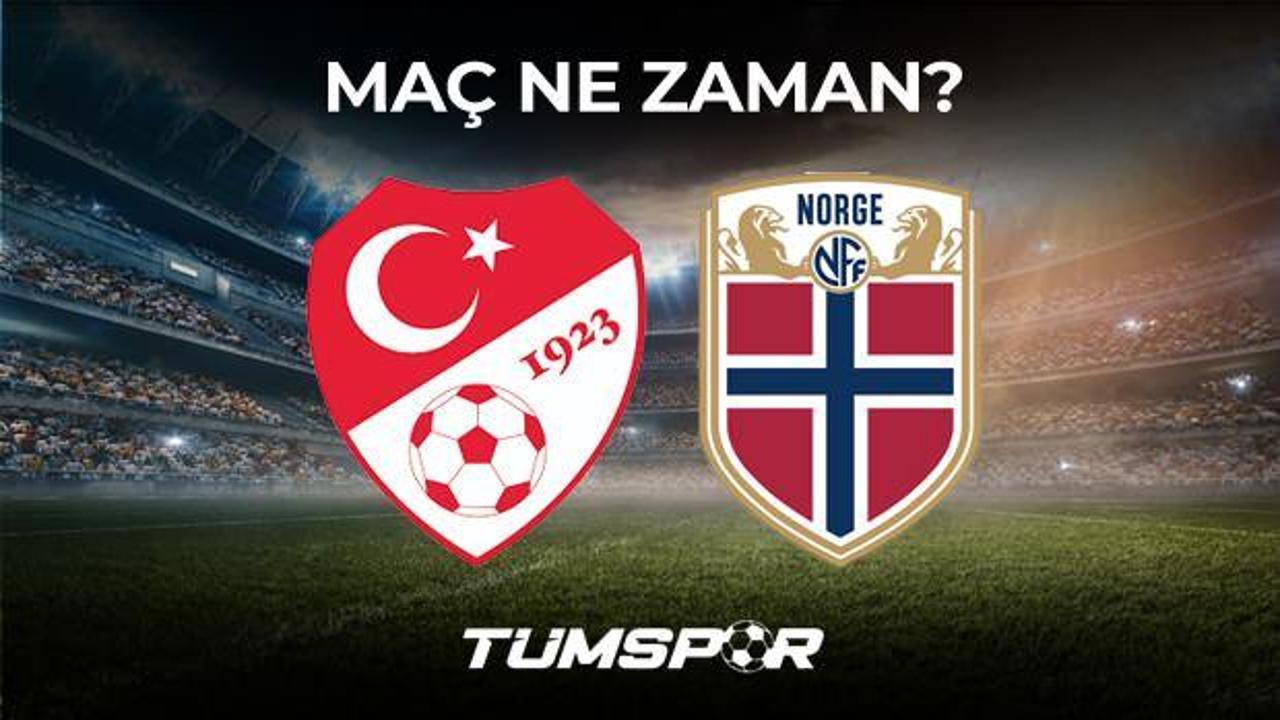 Türkiye Norveç maçı ne zaman saat kaçta hangi kanalda? A Milli Takım Norveç maçı 11'leri!