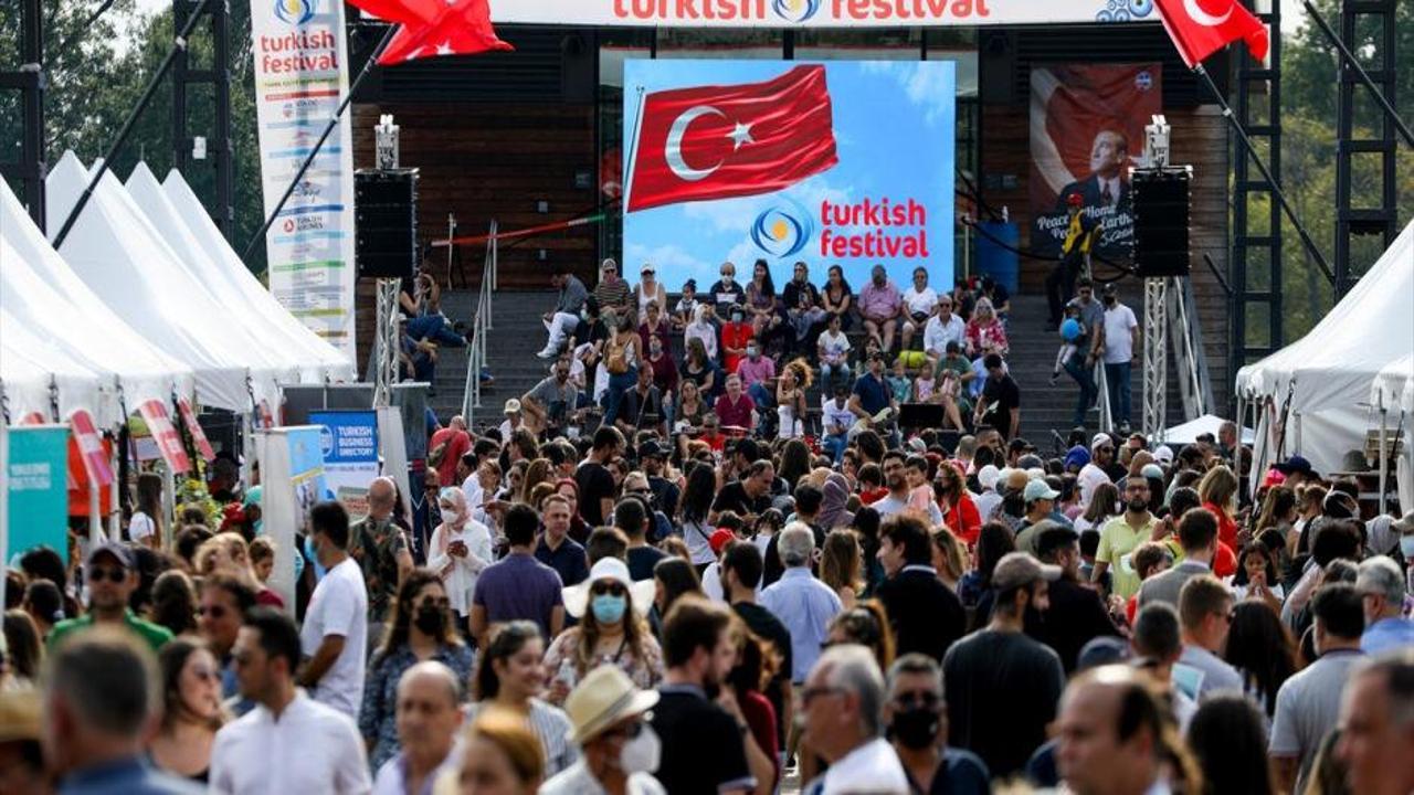 Türk kültürü Washington'daki festivalde tanıtıldı