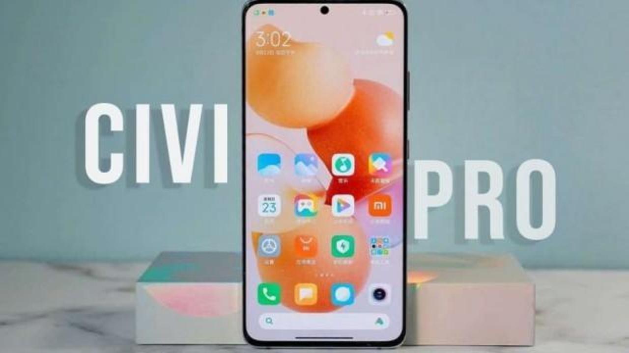 Xiaomi Civi Pro ekranıyla bir ilk olacak