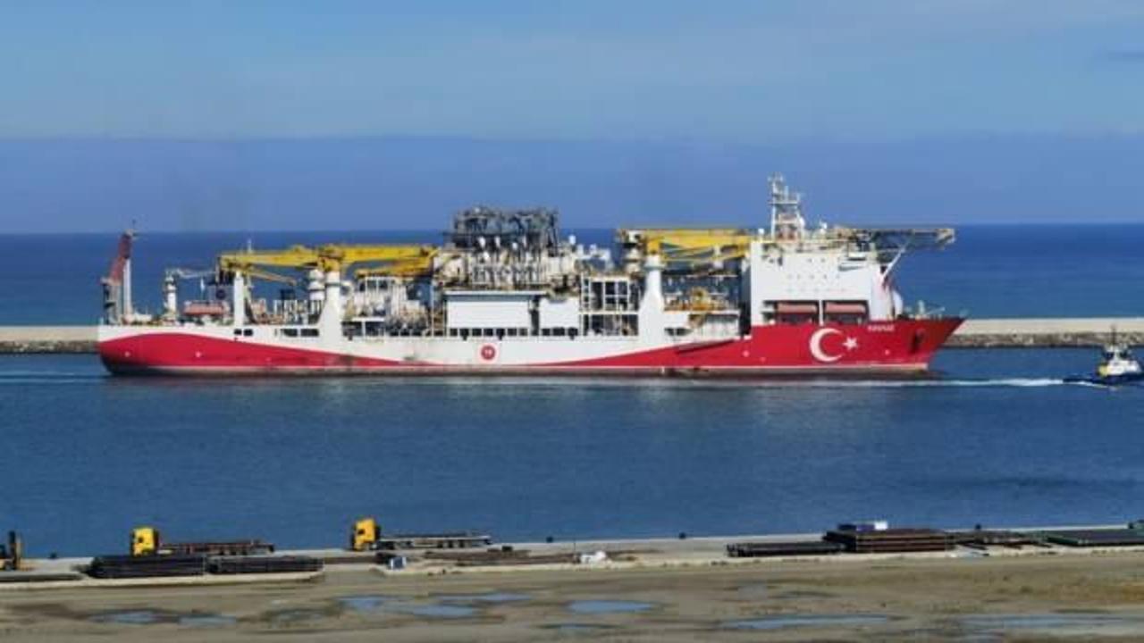 Yavuz sondaj gemisi Filyos Limanına ulaştı