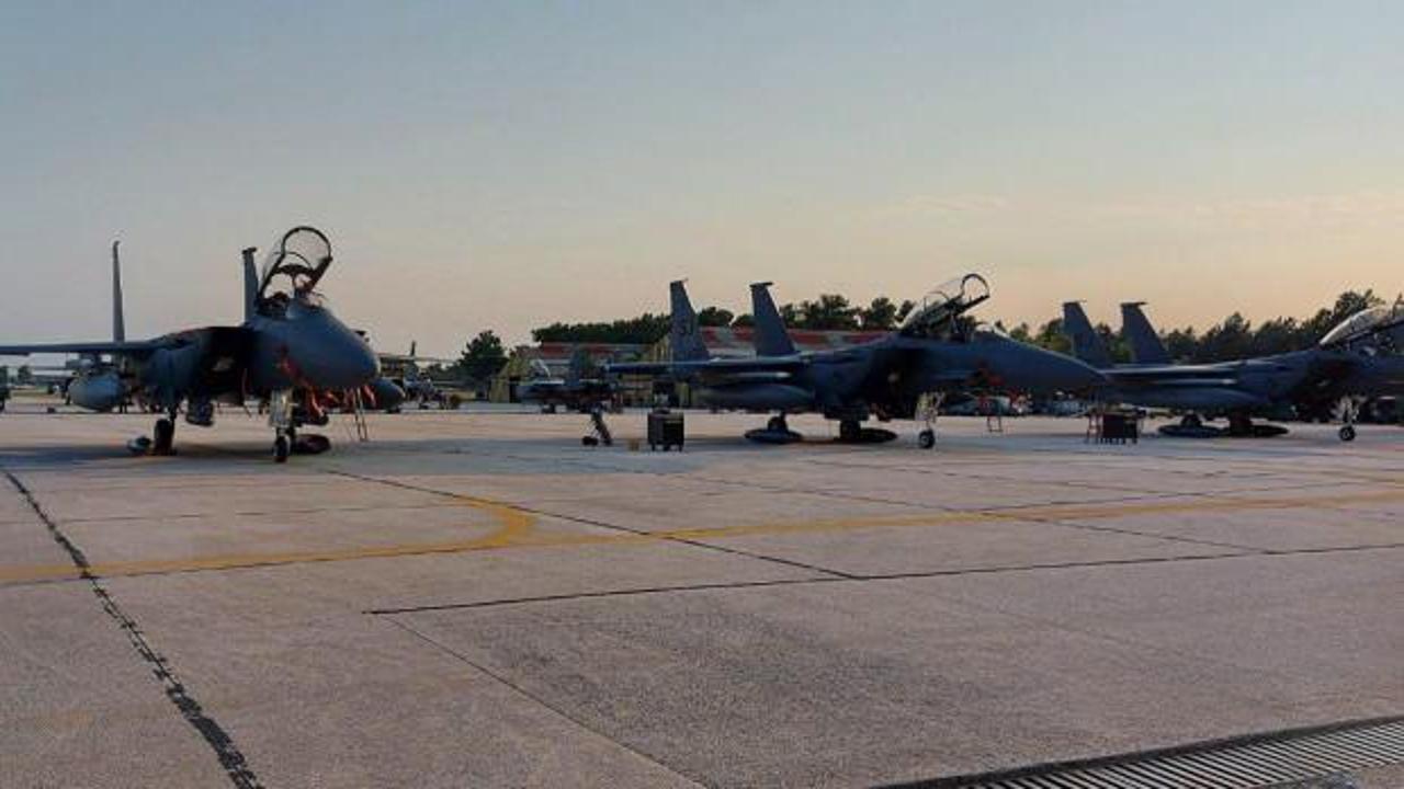 ABD'den Yunanistan'a "tatbikat adı altında" F-15 sevkiyatı