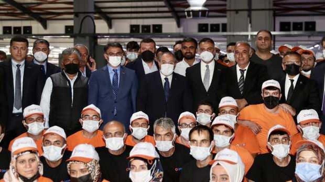 Alanında Avrupa'nın en büyük fabrikası Tokat'ta açıldı