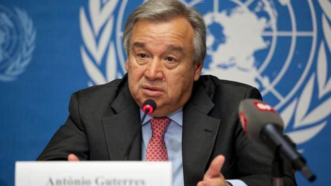 BM Genel Sekreteri Guterres: Yardım etmezsek tüm dünya bedel öder