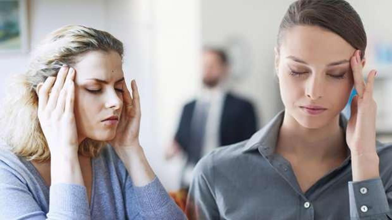 Her 4 kadından birinde görülüyor: Migren