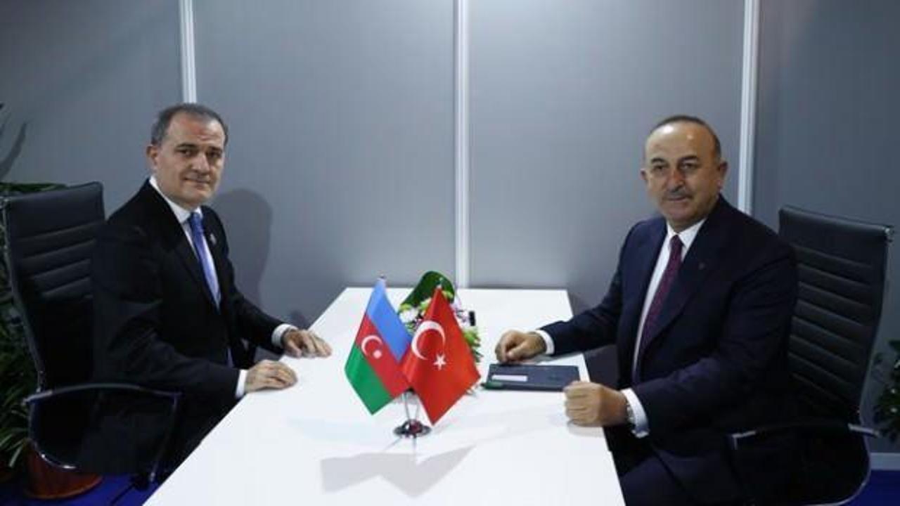 Bakan Çavuşoğlu, 5 ülkeden mevkidaşlarıyla bir araya geldi