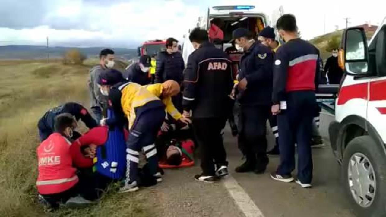 Kastamonu'daki kazada yaralanan polislerden 8'i Ankara'ya getirildi