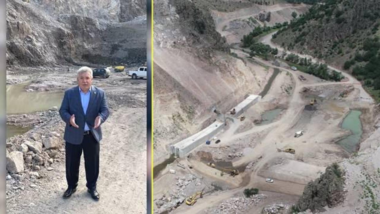 Kılı&ccedil;daroğlu'nun "hayali&rdquo; dediği dev Kızlaryolu Barajı'nda sona gelindi