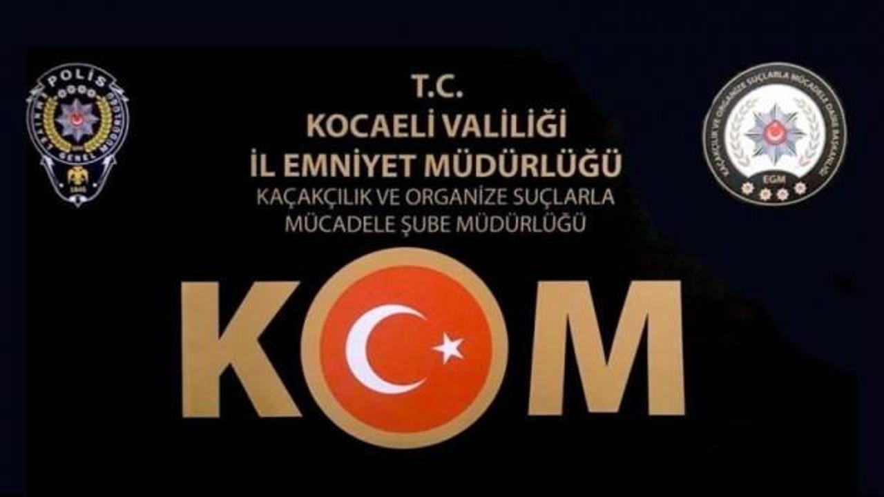 Kocaeli'de kaçak tütün operasyonu: 6 işletmeci gözaltına alındı