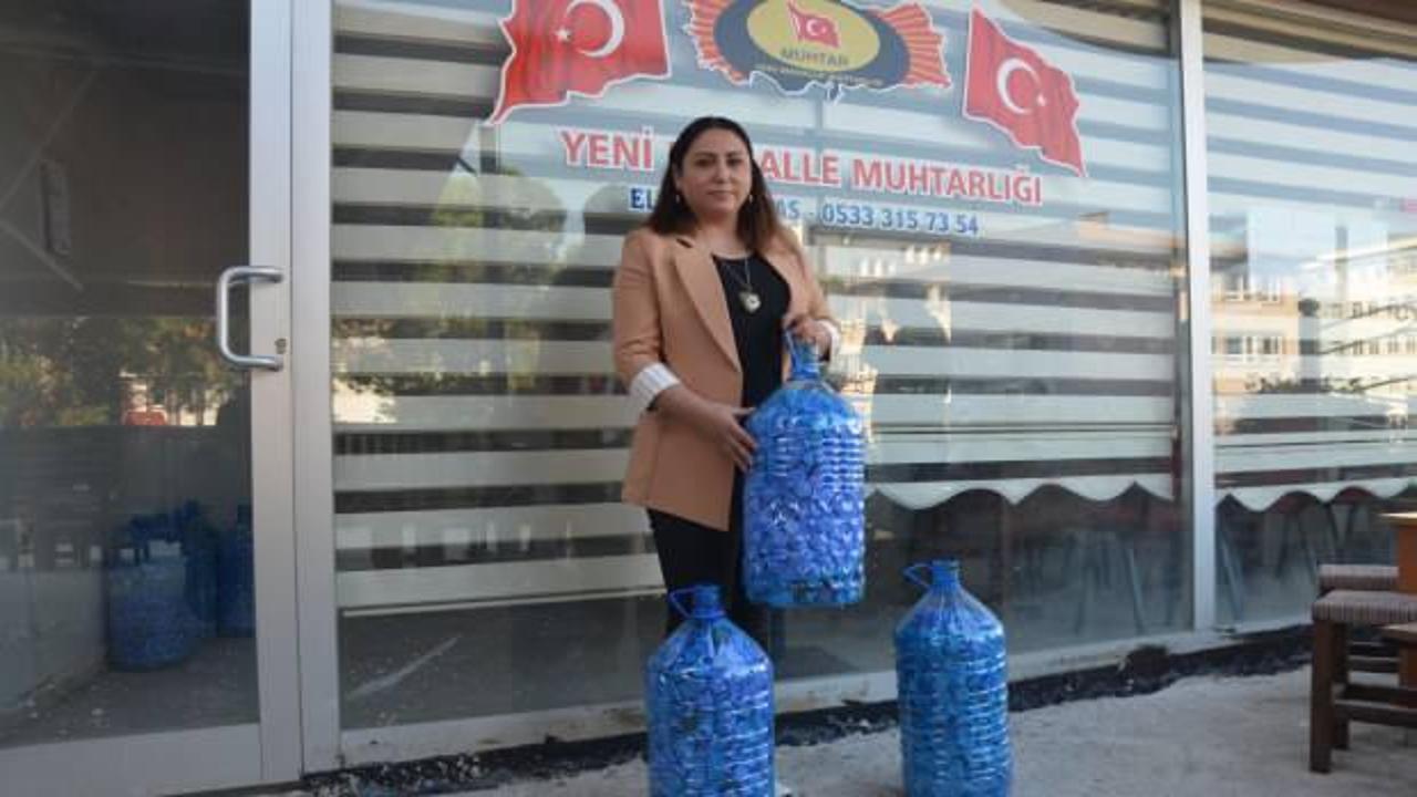 Ordu&rsquo;da kadın muhtar engelli vatandaşlar i&ccedil;in kolları sıvadı