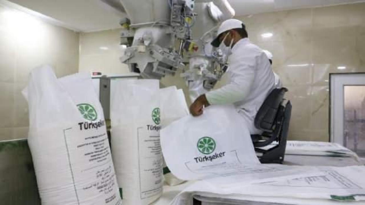 Türkşeker yeni sezonda 100 bin ton şeker üretti