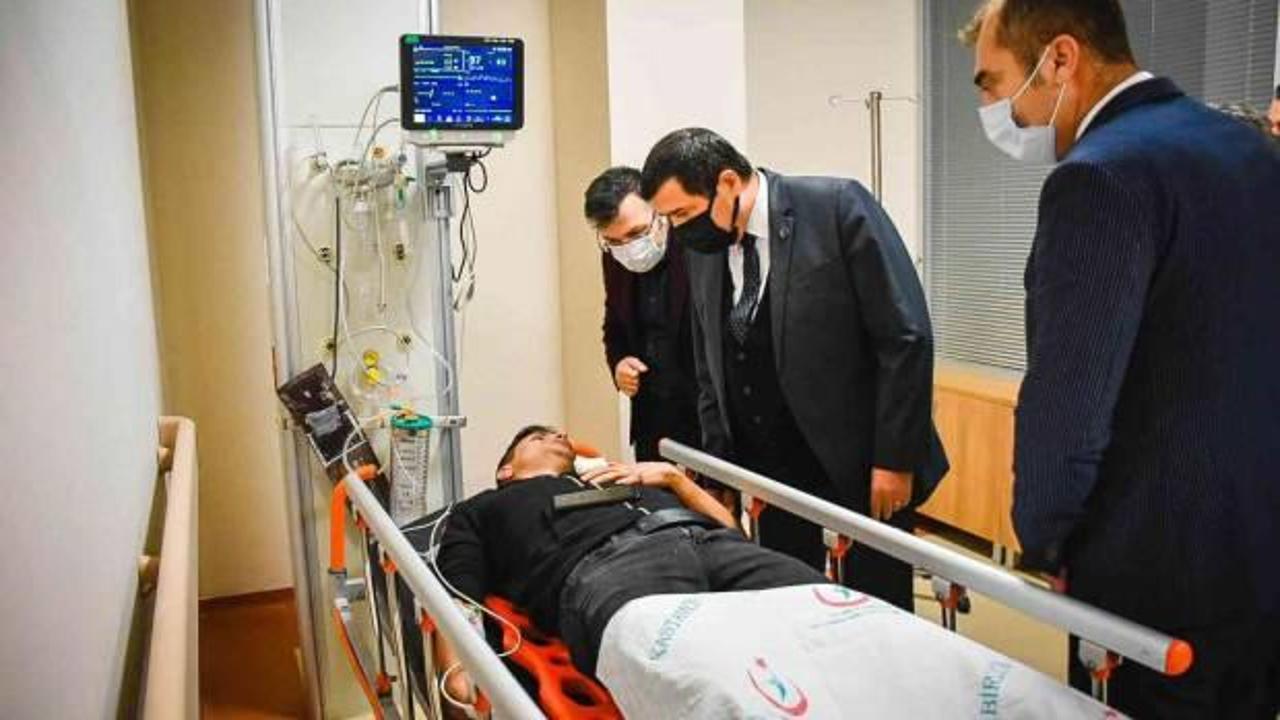 Vali Çakır, kazada yaralanan 12 polisin son durumunu açıkladı