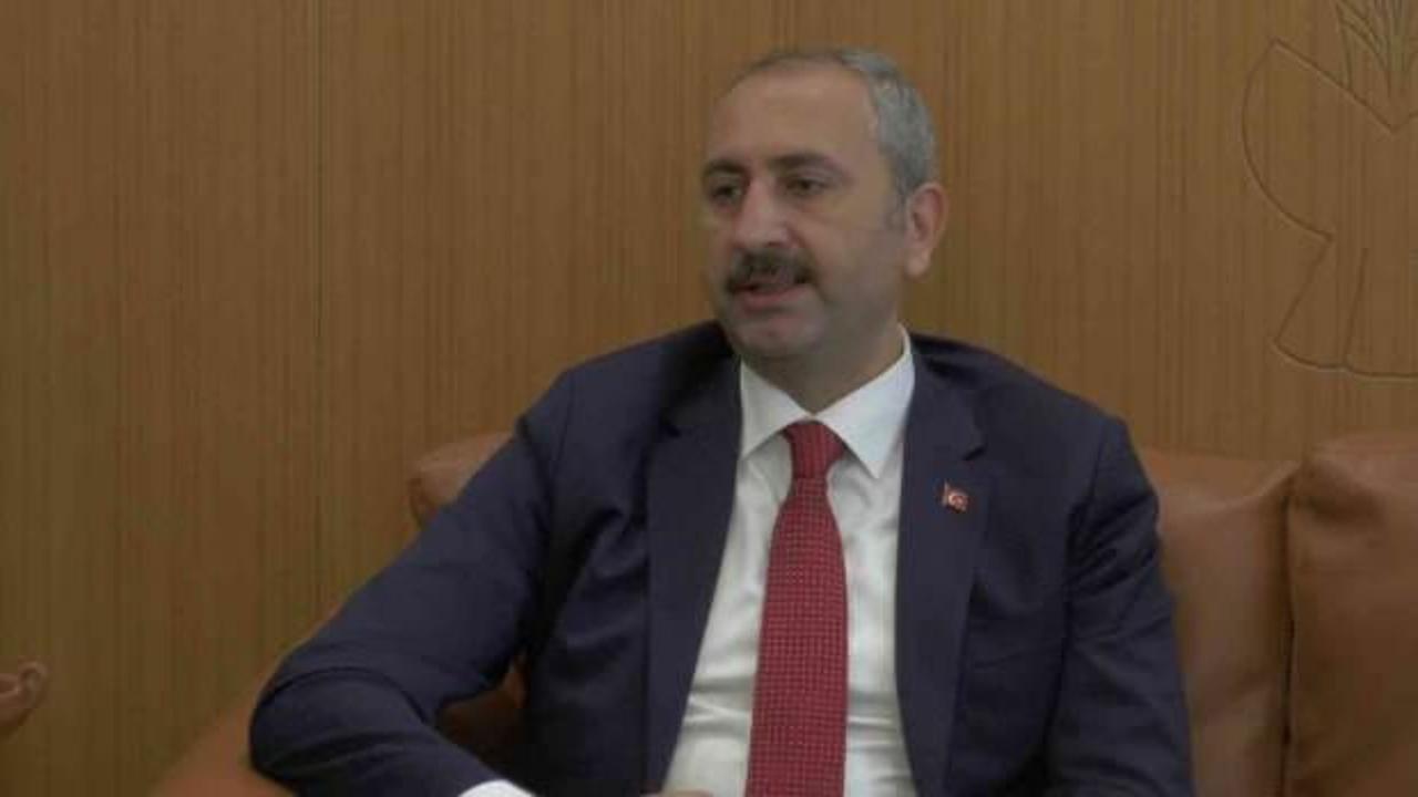 Adalet Bakanı Gül: Birlik-beraberliği bozmak isteyenler boş durmuyor
