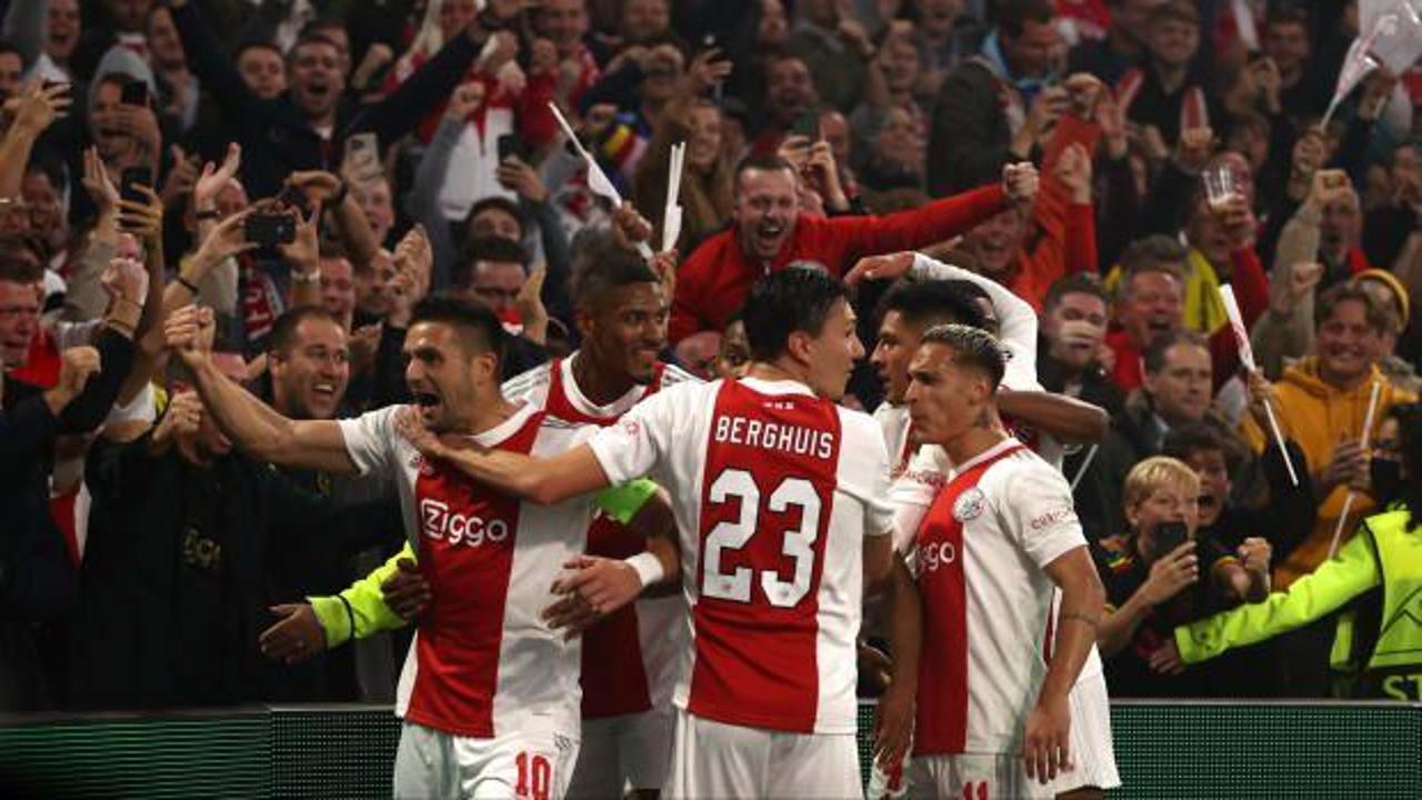 Ajax evinde Dortmund'u farka boğdu!