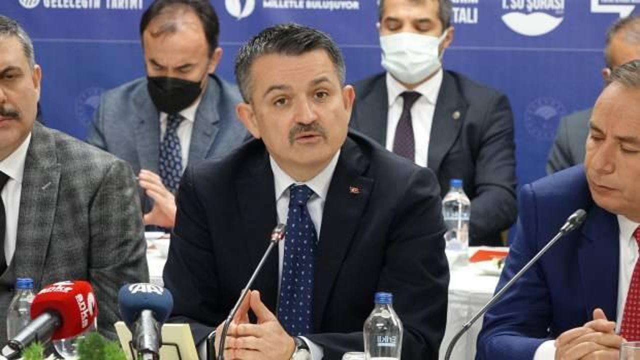 Bakan Pakdemirli, Kılıçdaroğlu'nu rakamlarla yalanladı