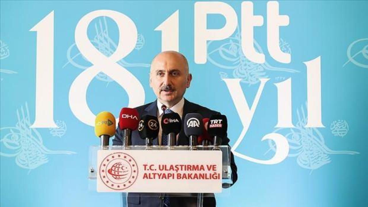 Bakan Karaismailoğlu: PTT her anda milletimizin yanında oldu