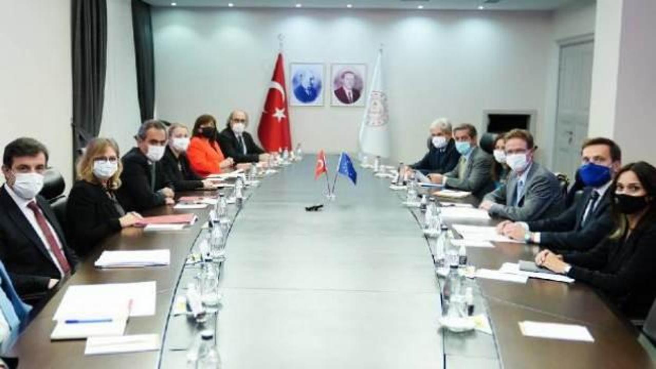 Bakan Özer, AB Türkiye Delegasyonu Başkanı Landrut'u kabul etti