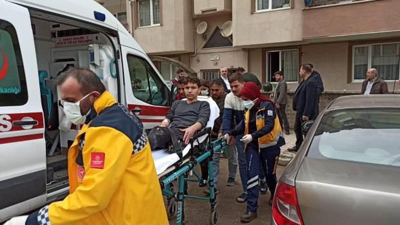 Bursa'da kahreden tesadüf: Kaza yapıp yaralanan oğlunu görünce şoka girdi