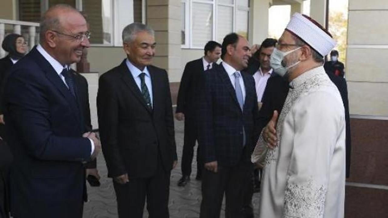 Diyanet İşleri Başkanı Erbaş, Kırgızistan’da