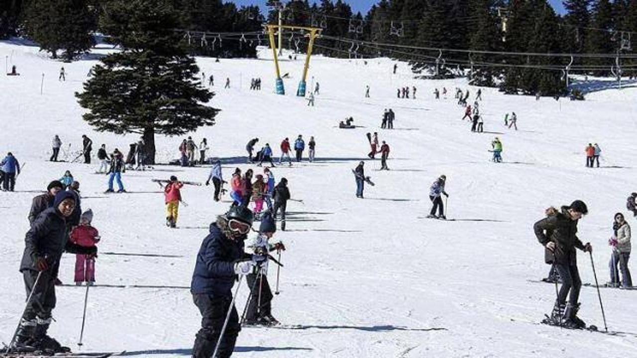 Kış turizminin gözdesi Uludağ kayak sezonuna hazırlanıyor
