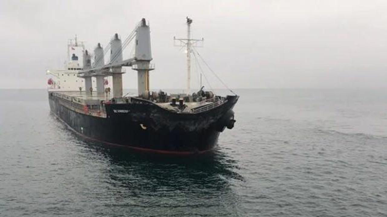 Marmara Denizi'nde iki yük gemisi çarpıştı