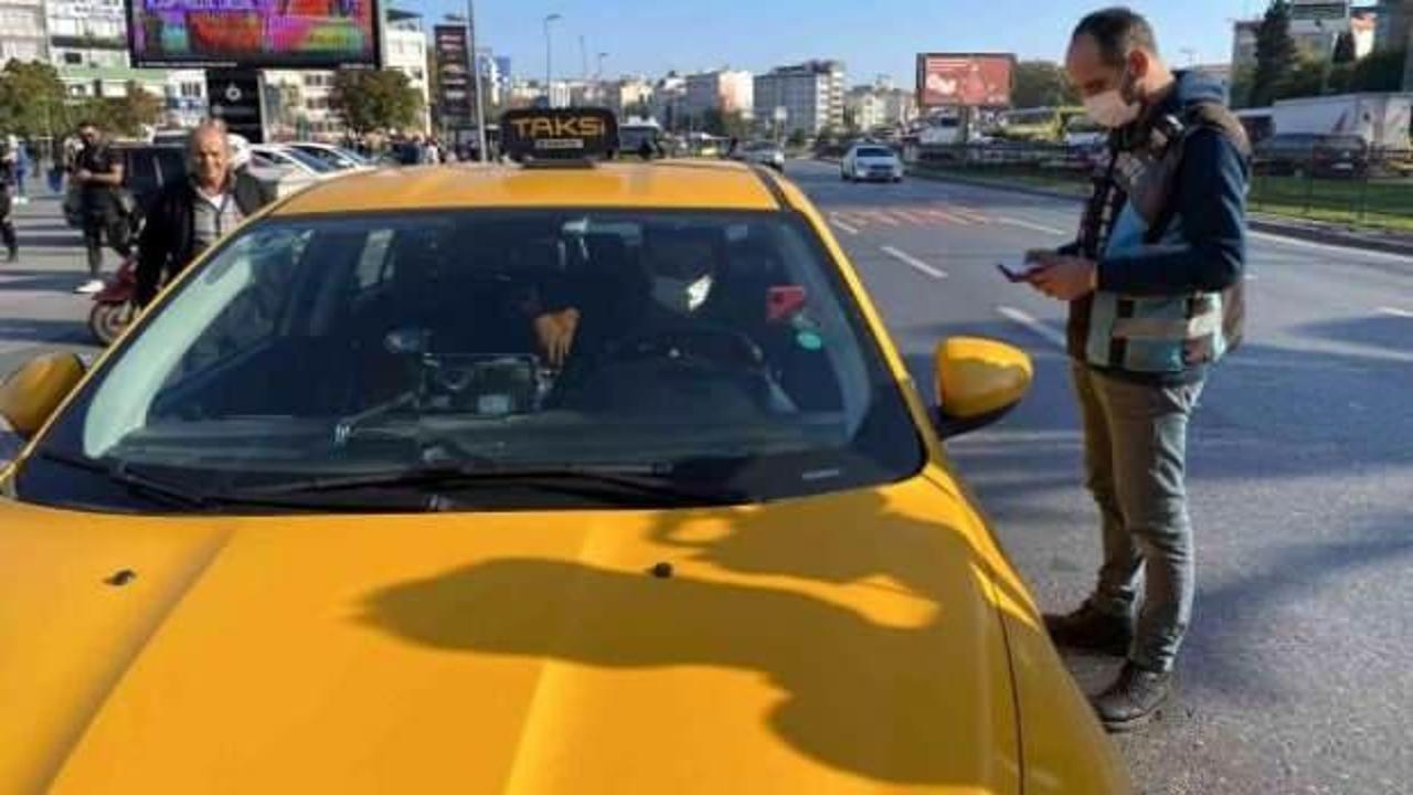 Yolcu seçtiği için aracı çekilen taksi sürücüsünden gazetecilere tepki
