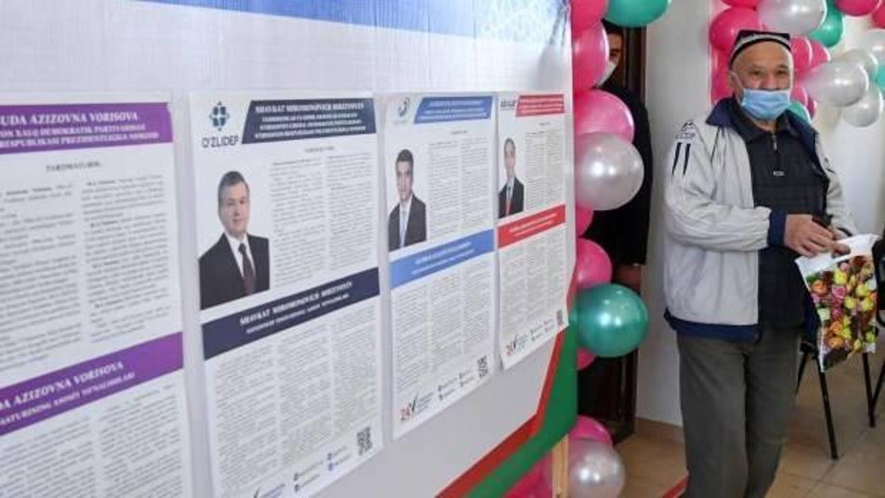 Özbekistan'da seçiminin geçerli sayılması için yeterli katılım sağlandı
