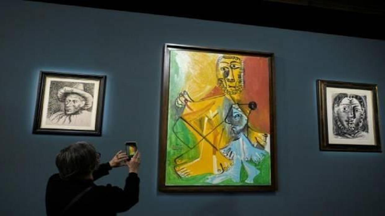 Picasso'nun eserleri yaklaşık 110 milyon dolara satıldı