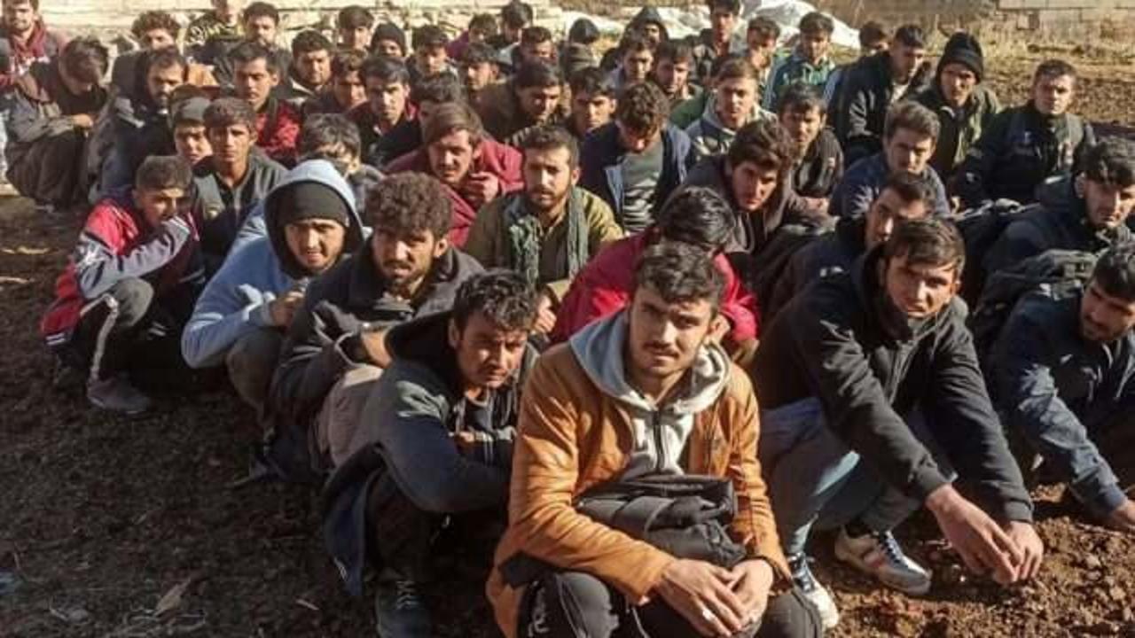 Van'da 188 düzensiz göçmen yakalandı