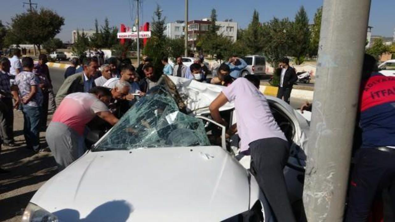 Adıyaman'da 13 yaşındaki s&uuml;r&uuml;c&uuml; kaza yaparak hayatını kaybetti