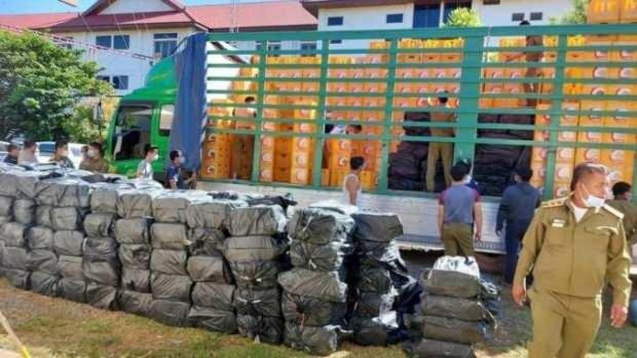 Asya'nın en büyük uyuşturucu baskınlarından biri Laos'ta yapıldı