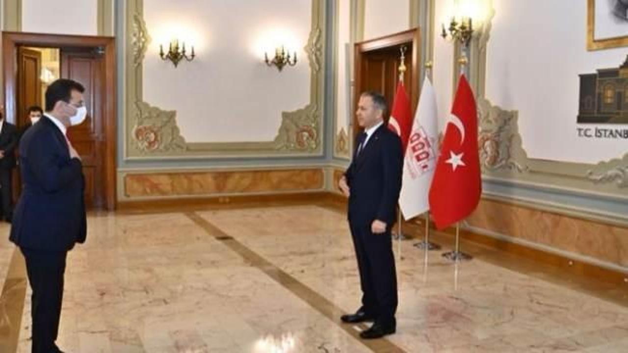 İstanbul Valisi Yerlikaya, Cumhuriyet Bayramı dolayısıyla tebrikleri kabul etti
