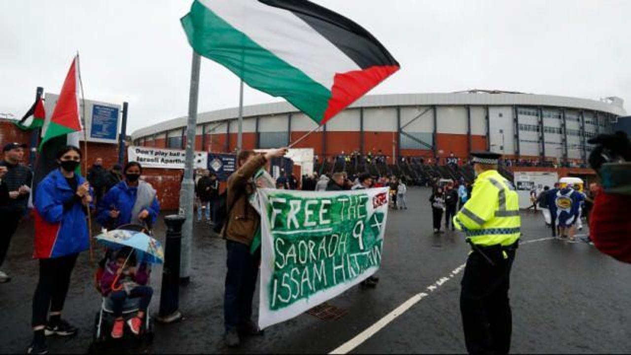 FIFA'dan Filistin destekçisi İskoçya'ya ceza!