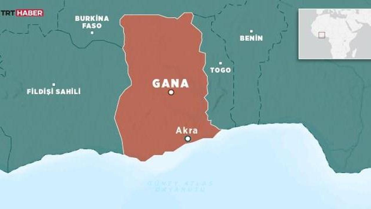 Gana'da minibüsle kamyonun çarpışması sonucu 17 kişi öldü