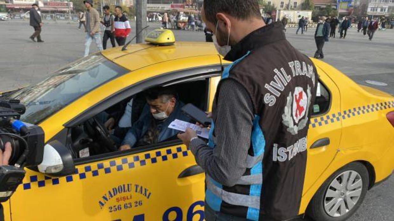İstanbul'da 30 yıllık taksici meslektaşlarına isyan etti