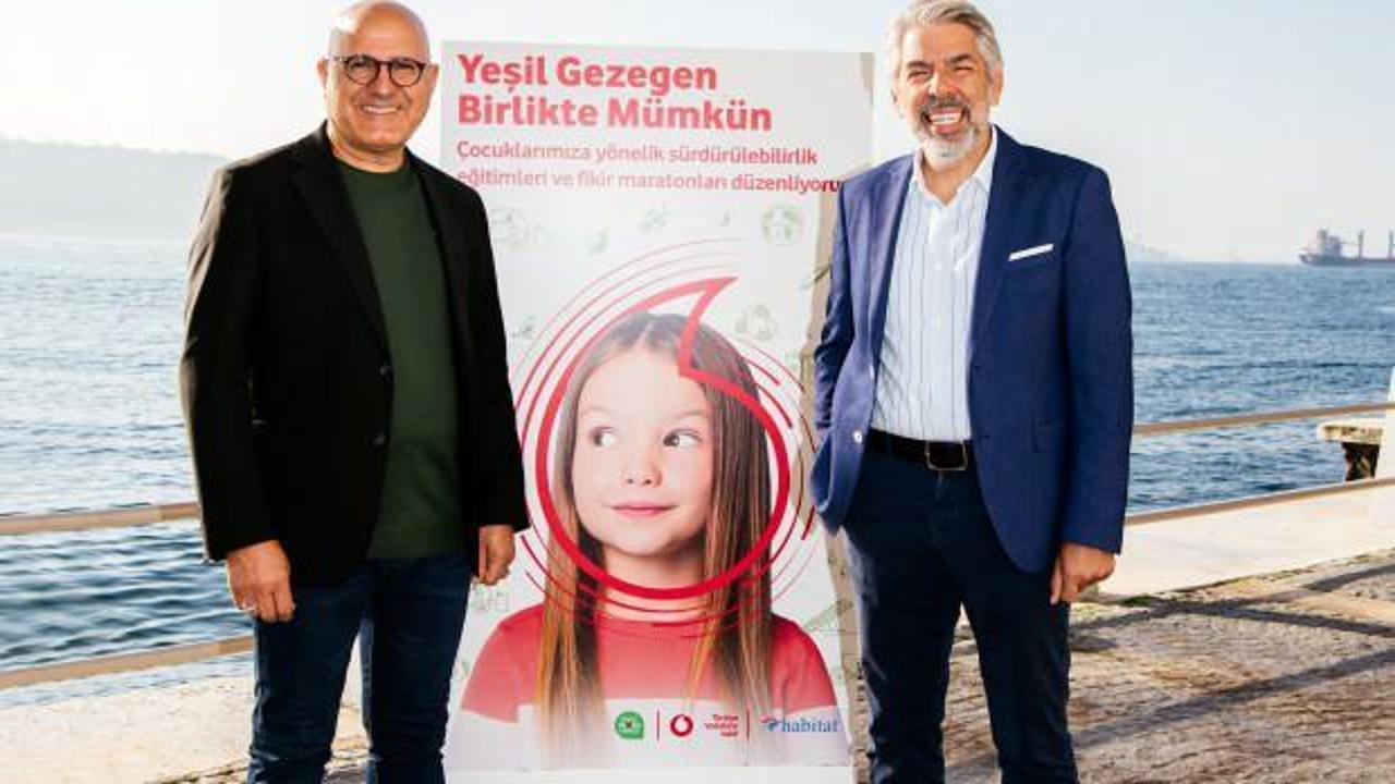 Vodafone, yeni sürdürülebilirlik projesi “Yeşil Gezegen Birlikte Mümkün” ile 1.000 öğrenciye ulaşacak