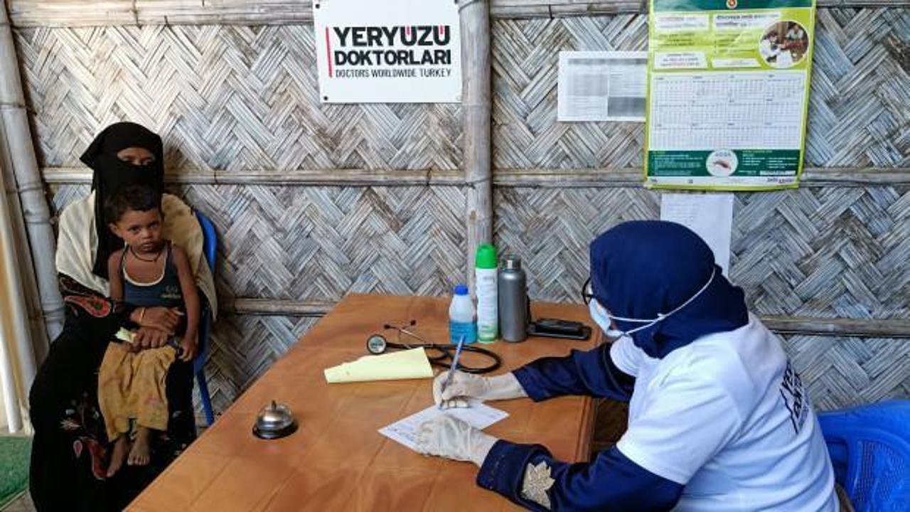 Yeryüzü Doktorları’ndan Rohingyalı Mültecilere Kesintisiz Hizmet