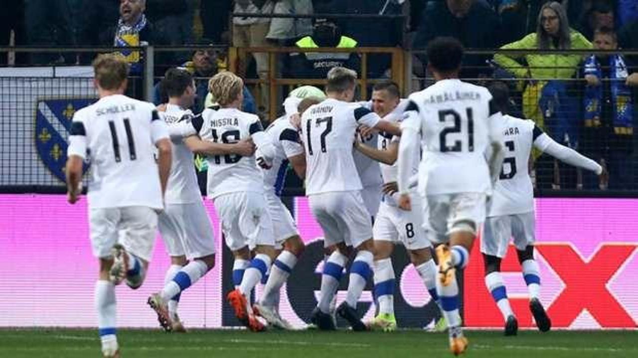 Finlandiya zoru başardı! Pjanic'li Bosna yıkıldı