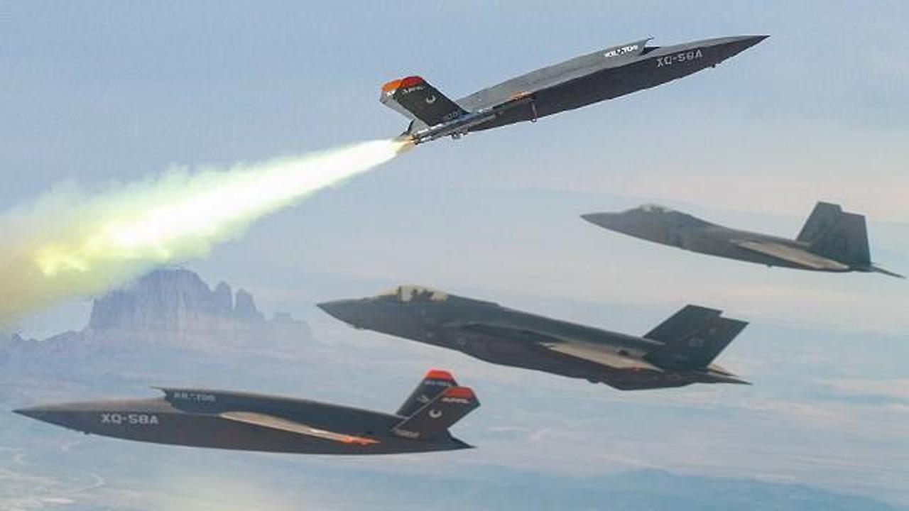 XQ-58A Valkyrie adlı SİHA, F-35 ve F-22'yi daha ölümcül hale getirecek