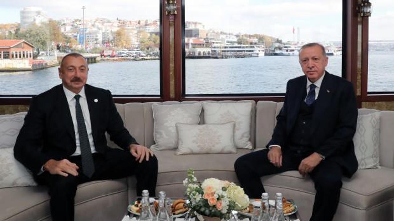 Cumhurbaşkanı Erdoğan ile konsey üyesi liderler Demokrasi Adası'nda
