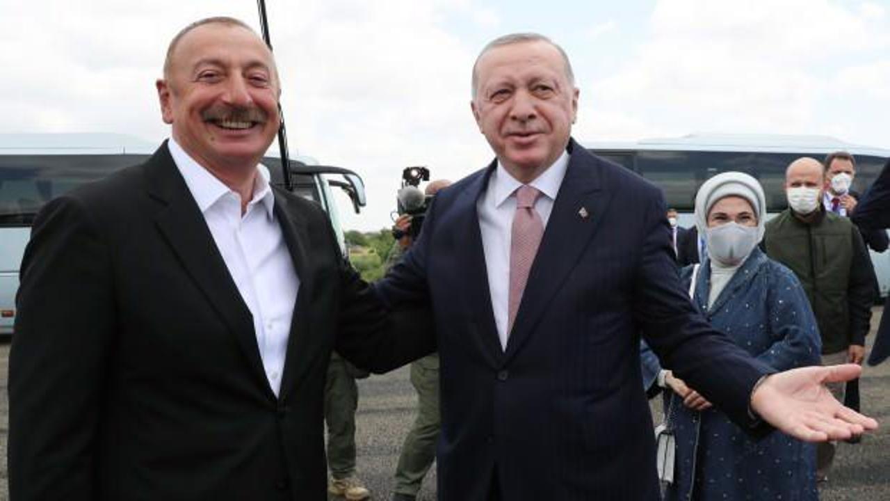 Cumhurbaşkanı Erdoğan'dan Aliyev'e Zafer Günü mesajı